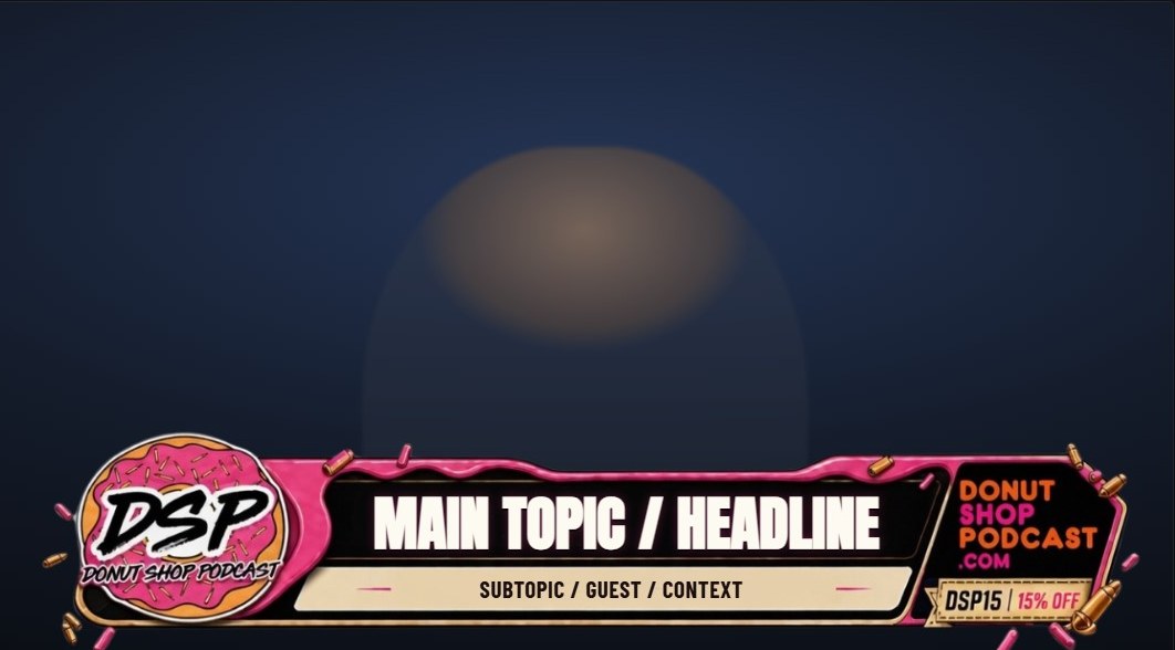Broadcast overlay banner example
