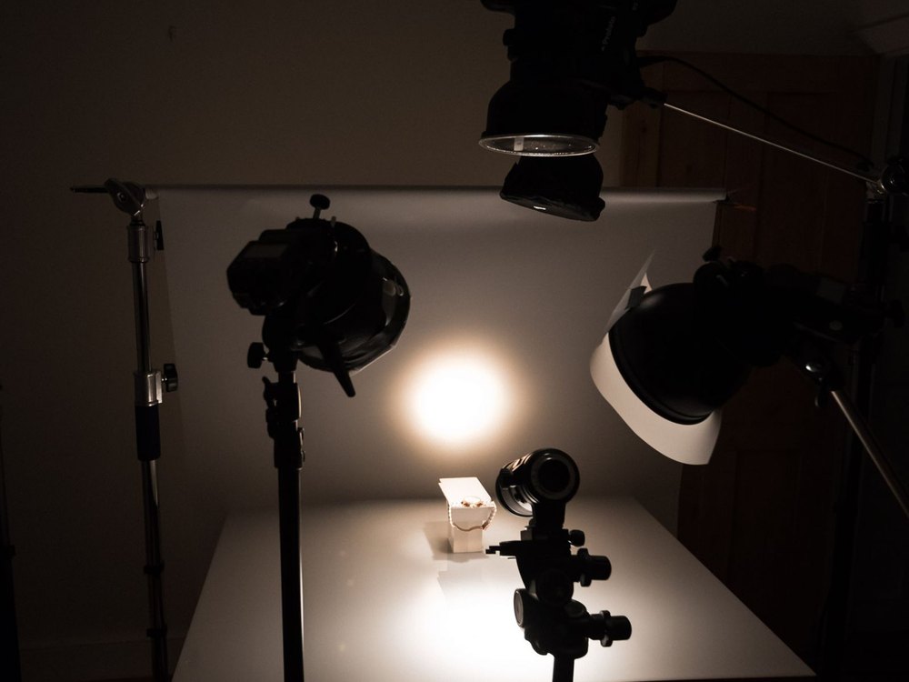 Product photography studio setup for ecommerce conversion imagery